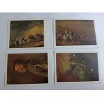 ENSEMBLE DE 5 CARTES POSTALES PEINTURE POLONAISE PIOTR MICHAŁOWSKI