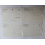 ENSEMBLE DE 5 CARTES POSTALES PEINTURE POLONAISE PIOTR MICHAŁOWSKI