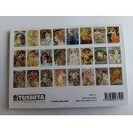 ENSEMBLE DE 22 CARTES POSTALES PEINTURE ALPHONSE FLY, TUSHITA