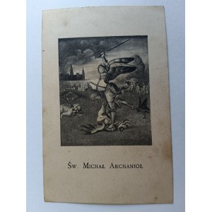 OBRAZEK ZDJĘCIE ŚW MICHAŁ ARCHANIOŁ 1937 R