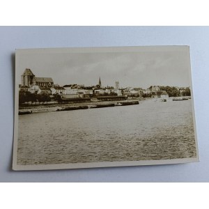 POSTKARTE TORUN GESAMTANSICHT VON DER WISTULA