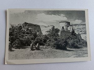 POHLEDNICE JANOWIEC NAD WISŁĄ ZŘÍCENINA HRADU LUBOMIRSKI
