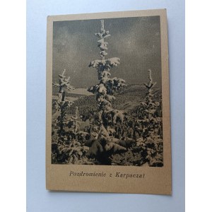CARTE POSTALE KARPACZ ZIMA