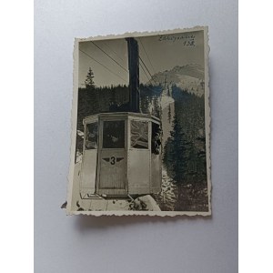 PHOTO TÉLÉPHÉRIQUE DE ZAKOPANE 1938