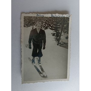 PHOTO ZAKOPANE GUBAŁÓWKA SKIEUR 1938