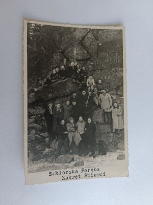 FOTO SZKLARSKA PORĘBA OHYB SMRTI, SKUPINA LIDÍ