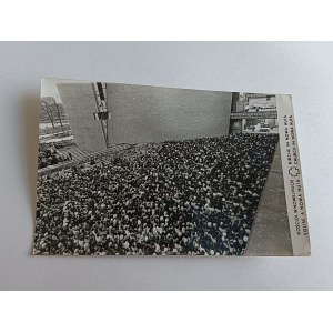 PHOTO DE BRIQUE KRAKÓW, NOUVELLE HUTA, CONSTRUCTION D'ÉGLISE, PRÊTRE JÓZEF GORZELANY