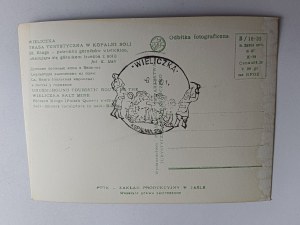 POHLEDNICE PRL WIELICZKA SOLNÝ DŮL ZNÁMKA BŁ KINGA