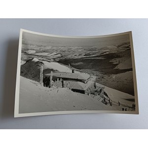 CARTE POSTALE PRL TATRY KASPROWY WIERCH CABLE CAR STATION