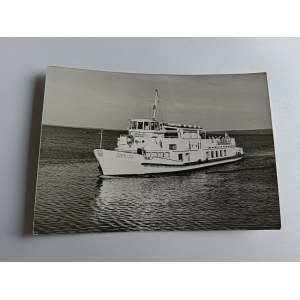 CARTE POSTALE PRL NAVIRE DE GDANSK NAVIGUANT DANUTA