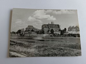 POCZTÓWKA PRL MALBORK WIDOK OGÓLNY ZAMKU