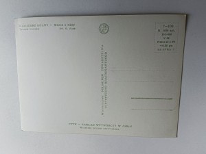 POHLEDNICE PRL KAZIMIERZ DOLNY POHLED Z HORY TŘÍ KŘÍŽŮ, MALÁ EDICE