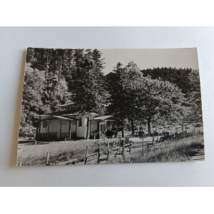 CARTE POSTALE PRL RYMANÓW ZDRÓJ SALLE DES POMPES DANS LE PARC