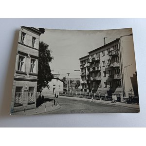 CARTE POSTALE PRL TRZEBINIA STREET 15 DECEMBER