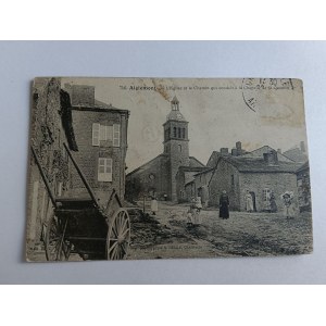 POCZTÓWKA FRANCJA AIGLEMONT, WIEŚ, ROLNICTWO