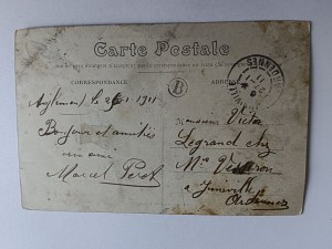 POHLEDNICE FRANCIE AIGLEMONT, VENKOV, ZEMĚDĚLSTVÍ