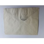 ENVELOPE AUGUST KALZ, STAMP, STAMP KOWNO 1916