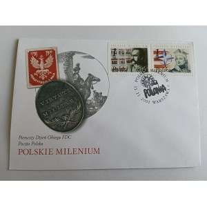 KOPERTA POLSKIE MILENIUM, ZNACZEK