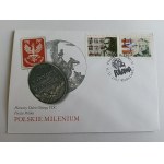 POLISH MILLENNIUM ENVELOPE, STAMP