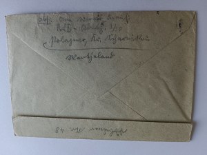 ENVELOPE POZNAŃ POSEN, STAMP STAMP, 1943