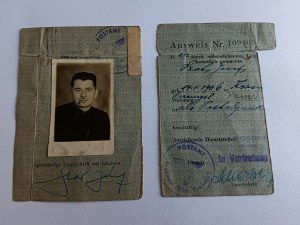 PRŮKAZ TOTOŽNOSTI GENERAL GOUVERNEMENT 1943, GENERALGOUVERNEMENT, SVASTIKA, MYŠLENKA