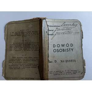 ID CARD JAROSLAW 1927