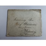 ENVELOPE OŚWIECIM 1903 YEAR , JÓZEF CHOWANIEC SON OF MILLER WŁOSIENICA, STAMP OŚWIĘCIM