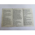 FR JOZEF JARZĘBOWSKI MARIANIN, LITANY TO THE TIRED JESUS, PUBLISHED LONDON