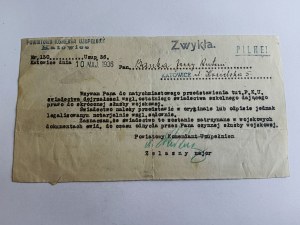 KATOWICE, PŘEDVOLÁNÍ, OKRESNÍ DOPLŇOVACÍ KOMENDA UZUPEŁNIEŃ 1936