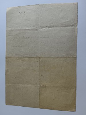 MYSLET, POVOLENÍ, FORMULÁŘ, OSOBNÍ PRŮKAZ 1941