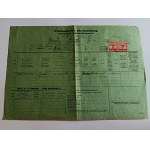 THINK POLICE CHECK OUT, STAMP 1943