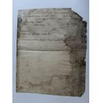 SANOK, BRIEF, BESTELLUNG, WARENEINGANG 1919