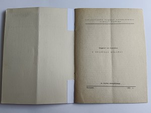 ZBIGNIEW LEW STAROWICZ, O KULTURZE MIŁOŚCI, WARSZAWA 1973