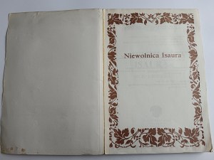 BERNARDO DA SILVA GUIMARAES, NIEWOLNICA ISAURA, WARSZAWA 1990
