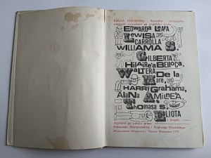 ANTONI MARIANOWICZ, ANDRZEJ NOWICKI, BOOK OF NONSENSE, WARSAW 1975