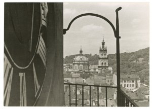 Lviv - Photo by H. Poddębski. View from the city hall tower (105)