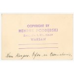 Warszawa - Fotografia H. Poddębski. Blok Kooperatywy Oficerskiej na Czerniakowie (108)