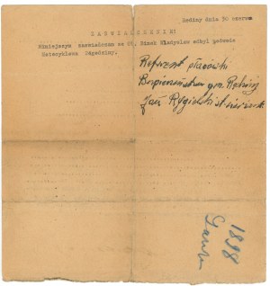 Order to provide means of transportation, Kielce 1946 (901)