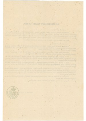January Uprising 1863, Proclamation to the citizens of Lviv (357)