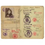Karta cyrkulacyjna, Bytom 1934. Znaczki revenue (303)