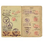 Karta cyrkulacyjna, Bytom 1934. Znaczki revenue (303)