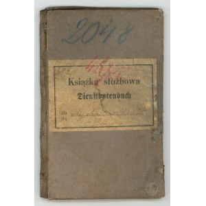 Książka służbowa służącej Lwów 1910. Rzadkość (315)