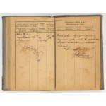 Książka służbowa służącej Lwów 1910. Rzadkość (315)