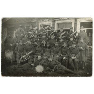 Orkiestra 28 Pułk Strzelców Kaniowskich, Szyrwinty, Litwa, wiosna 1920 r. (120)
