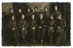 Zdolbunow, female branch of the Rifle Association, 1934. signed (203)