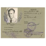 GG, Arbeits - Ausweis Thonet Radomsko, 1944 (128)