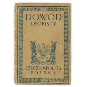Dowód osobisty inżyniera, Radom 1925 (131)