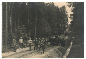 Construction of Railway Route Kalety - Herby - Wieluń, 1926 (134)