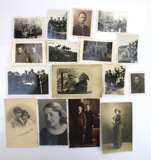 II RP, 8 PAL, Plock. Set of photographs after the officer, 56 pcs. (227)