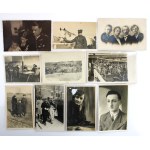 II RP, 8 PAL, Płock. Zestaw fotografii po oficerze, 56 szt. (227)